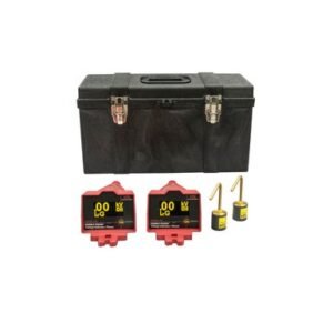 HDE DDVIP-138 - Dual Display Wireless Voltage Indicating Phaser 100V-138kV, OH Kit, Base