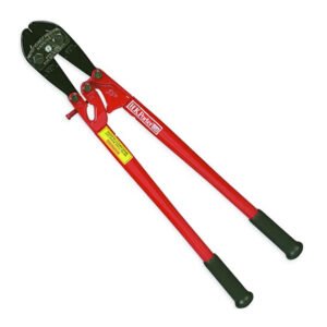 Crescent H.K. Porter 0190MC - Cutter, Industrial Grade, Center Cut, Steel Handle with Rubber Grip, Red, 24" OAL
