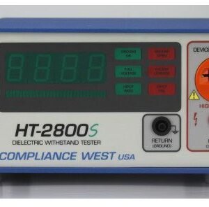 Compliance West HT-2800S Hipot Tester, 0-2800Vdc 5mA, Adjustable Ground Continuity UL listed
