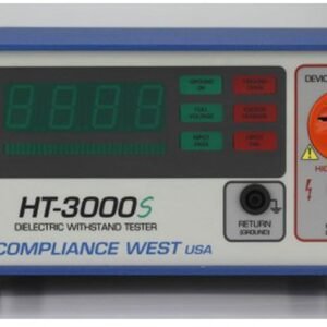 Compliance HT-3000S - Hipot Tester, 0-2000Vac @ 20mA, 0-2800Vdc @ 5mA and Adjustable Ground Continuity, UL Listed