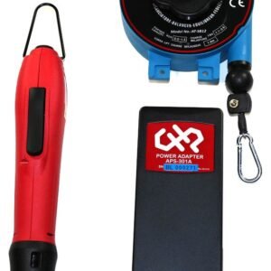 Hakko AT-200B-SET - Mini Brushless Electric Screwdriver with Power Supply and Spring Balancer