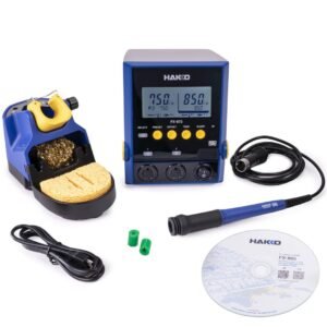 Hakko FX972-010 - Dual Port Soldering Station with FX-9701 Iron