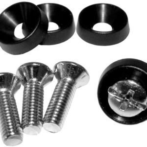 Hammond 1421A25 Package of 25 Screws and 25 Plastic Cup Washers