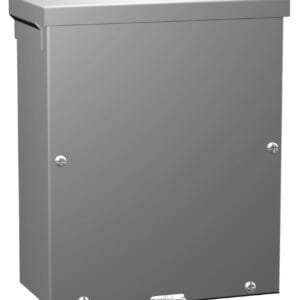 Hammond C3RSCNKO - Type 3R Painted Galvanized Steel Junction Box; Lift-Off Cover with Screws without Knockouts