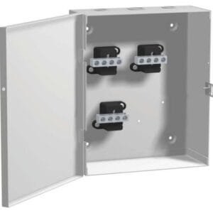 Hammond CSB - Type 1 Mild Steel Splitter Box; Hinged Door with Screw