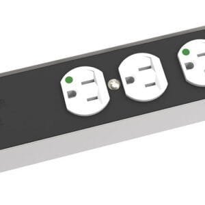 Hammond 1584T6DH6 15 Amp Heavy Duty Hospital-Grade Outlet Strip