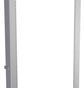 Hammond 1418YYHHP Panel Rail, Fits 90" x 24", Half Height - Steel/White