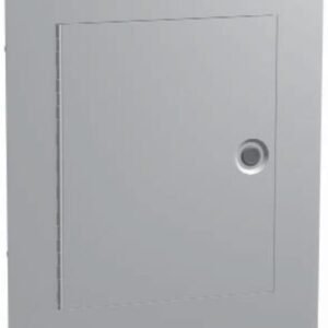 Hammond N1WF - Type 1 Mild Steel 3 Piece Flushmount Enclosure; Hinge Door with Quarter Turn