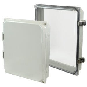 Hammond PJHMI88L HMI Hinged Cover Kit, 8x8, Polycarbonate