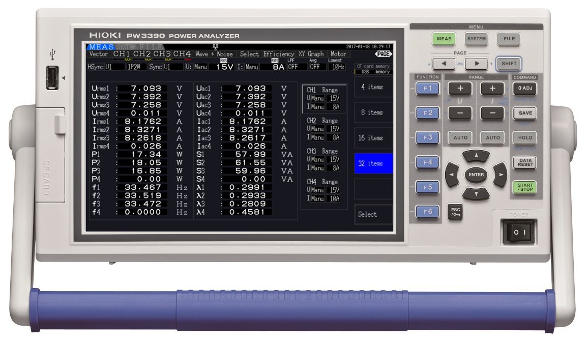 Hioki_PW3390-03_Power_Quality_Analyzer