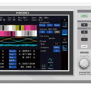 Hioki PW6001-16 Power Analyzer 6 Channel Motor Analysis And D/A Output
