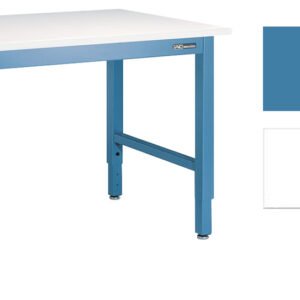 IAC Industries QS-1000015-D Workmaster Workbench, 36”D x 96”L, Sky Blue, Standard Version