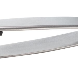 Ideal-Tek 2ACFR.SA.1 - Plastic Replaceable Tip Tweezers, Carbon Fiber, Round Tip, 5.12"