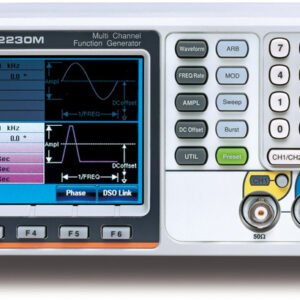 Instek MFG-2230M - 30 MHz Dual Channel Arbitrary Function Generator with Pulse Generator