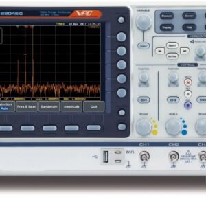 Instek MDO-2204EG - 4 Channel / 200 MHz DSO with Spectrum Analyzer and 25 MHz AWG