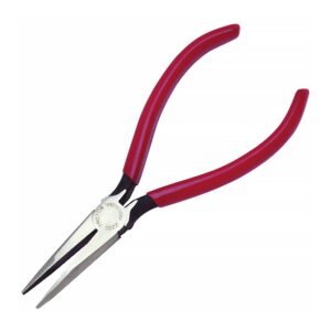 Proto J229-03G - Pliers, Needle Nose, Serrated Jaw, 5-5/8" OAL, Plain Grip Handle, Steel