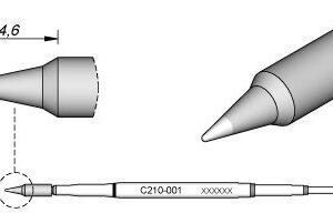 JBC C210001 - Cartridge Conical 0.3mm