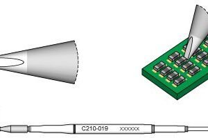 JBC C210019 - Cartridge Chisel 0.2mm x 0.1mm