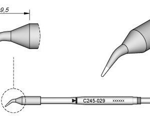 JBC C245029 - Cartridge Bent 0.4mm