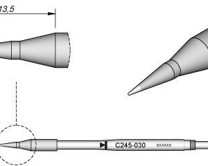 JBC C245030 - Conical Cartridge Ø 0.3