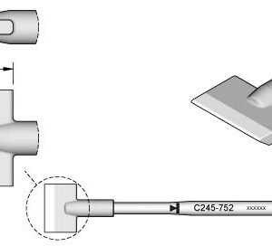 JBC C245752 - Cartridge Blade 15.0mm