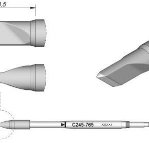 JBC C245765 - Knife Cartridge 6 x 0.4