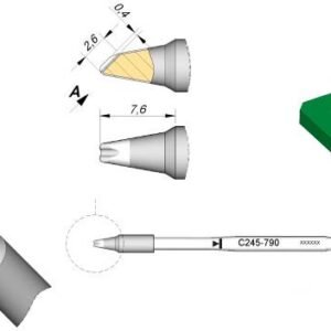 JBC C245790 - Barrel Cartridge Ø 0.8
