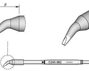JBC C245962 - Chisel Bent Cartridge 1.2 x 0.7