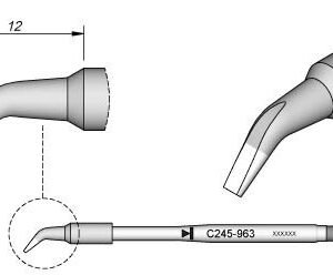 JBC C245963 - Chisel Bent Cartridge 1.8 x 0.8