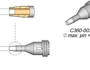 JBC C360003 - Through-hole Desoldering Tip Ø 1