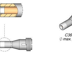 JBC C360006 - Through-hole Desoldering Tip Ø 1.5