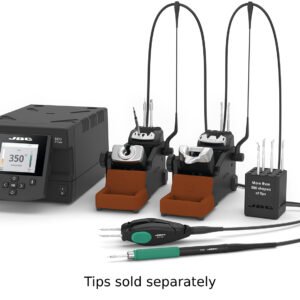 JBC DDPE-1QC - Two Channel Station with T210 Handle and AM120 Tweezer
