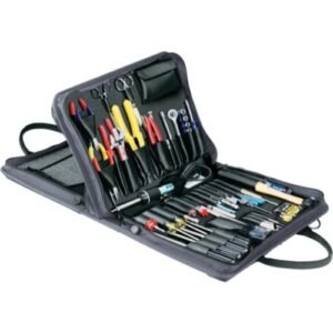 Jensen Tools JTK-47DBL - Field Engineer's Kit in Double-Sided Gray Ballistic Nylon Case