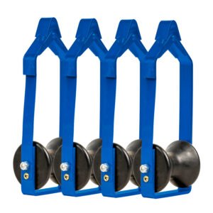 Jonard CR-300/4 - Cable Roller, For Cables up to 3" Diameter, Pack of 4