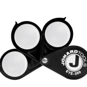 Jonard EYE-369 - Fiber Optic Eyeloop, X3, X6, X9 Magnification