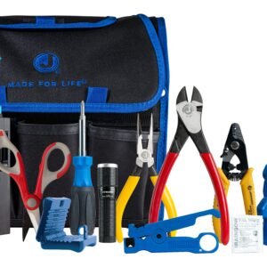 Jonard TK-160 - Fiber Prep Kit w/Connector Cleaners, Visual Fault Locator