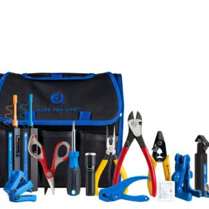 Jonard TK-161 - Fiber Prep Kit with Connector Cleaners, Visual Fault Locator Plus