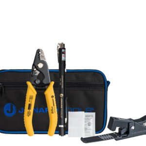 Jonard TK-183 - Fiber Optic Connector Clean & Prep Kit, w/ Cleaver