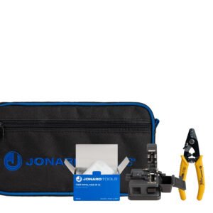 Jonard TK-184 - Fiber Optic Connector Clean & Prep Kit, Precision Cleaver