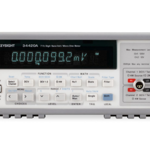Keysight 34420A - Nano-Volt/Micro-Ohm Meter, 7.5 Digit