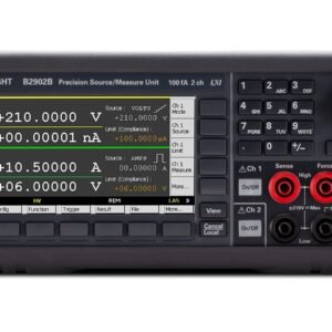 Keysight B2902B - Source Measurement Unit (2 Channels; 100fA Resolution; 210V, 3A DC/10.5A Pulse)