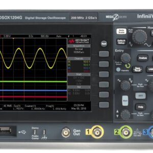 Keysight DSOX1204G - Digital Oscilloscope (70 MHz / 4 Channel / with 20 MHz Function Generator)