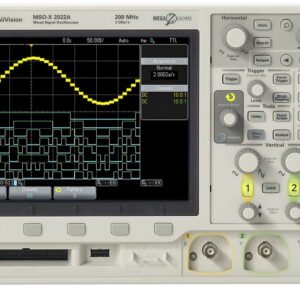 Keysight MSOX2022A - Mixed Signal Oscilloscope (200 MHz / 2 Analog Channels / 8 Digital Channels)