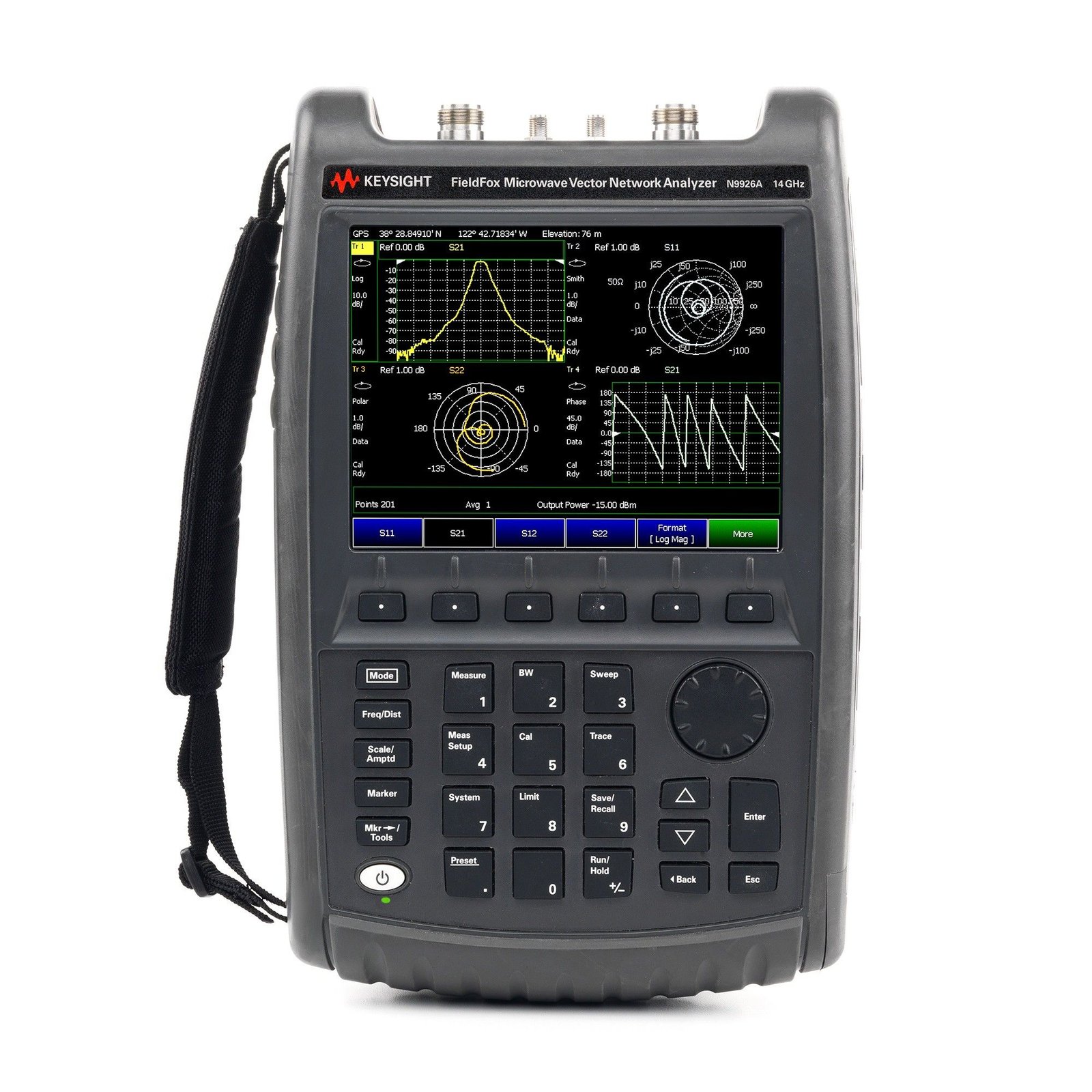 Keysight_N9926A_-_Field_Fox_Microwave_Vector_Network_Analyzer
