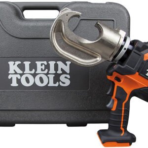 Klein Tools BAT20-12T165 Battery-Operated 12-Ton Crimper with Case
