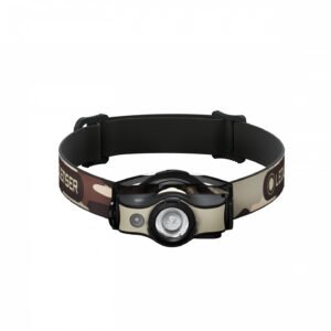 LED Lenser MH4 - Head Lamp with 400 Lumens, Rechargeable, Camo