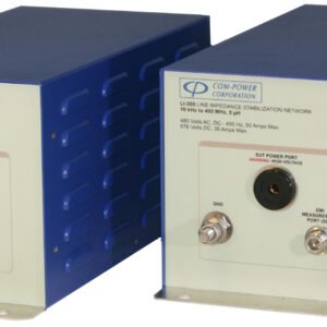 Com-Power LI-350 - Line Impedance Stabilization Network, LISN pair, 5 uH, 10 kHz to 400 MHz, 50 Amps, RTCA DO-160/Mil Std 461