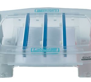 Labnet International E1010-BI Enduro 10.10 Horizontal Gel Box 10 x 10 cm with 2 Casting Trays