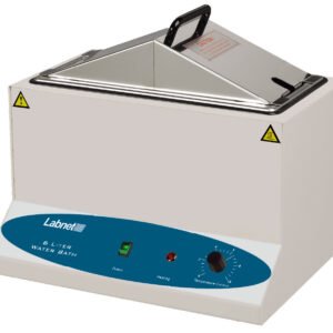 Labnet International W1106A-230V Mini Water Bath 6 Liter with Stainless Steel Gable Cover, 230V