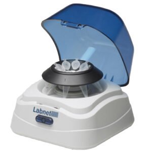 Labnet International C1601-B Mini Microcentrifuge, Blue lid, 100-240V 50/60Hz